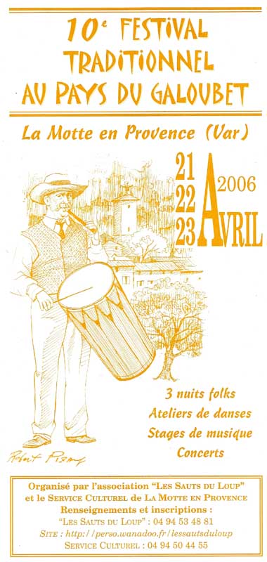 10e Festival Traditionnel au Pays du Galoubet