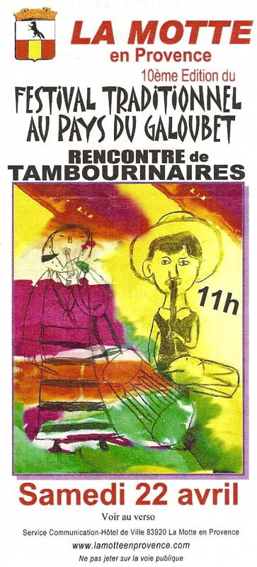 10e Festival Traditionnel au Pays du Galoubet