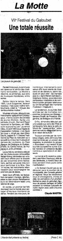 7e Festival Traditionnel au Pays du Galoubet