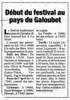 8e Festival Traditionnel au Pays du Galoubet