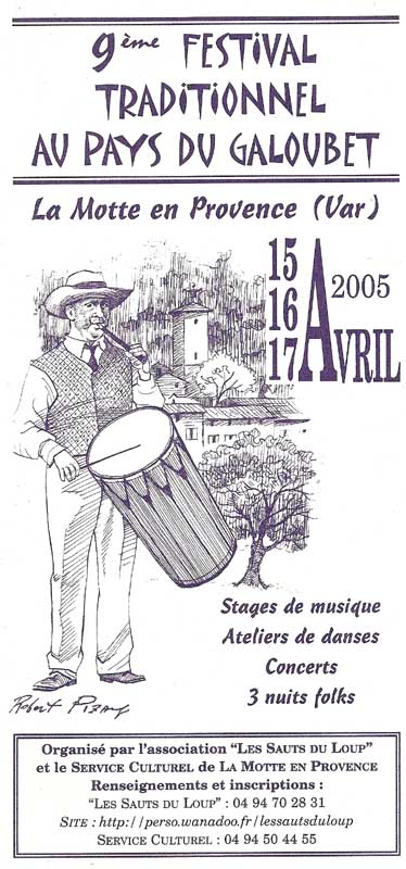 9e Festival Traditionnel au Pays du Galoubet